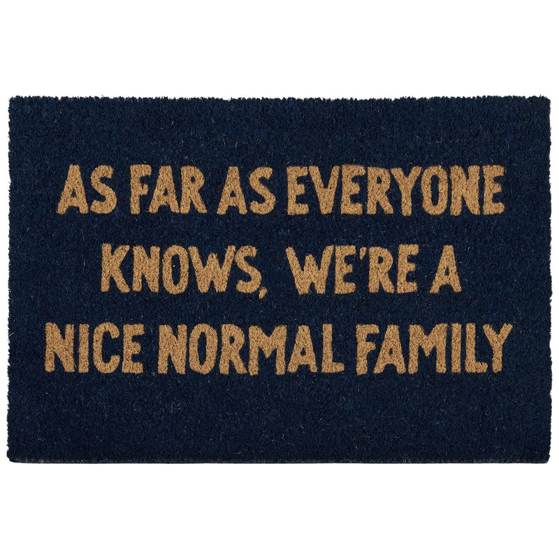 Normal Family PVC Back Coir Mat 40x60cm