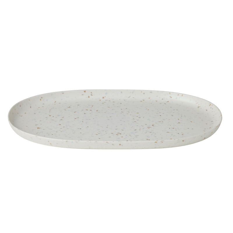 Tidal Terrazzo Melamine Platter 25 x 40cm