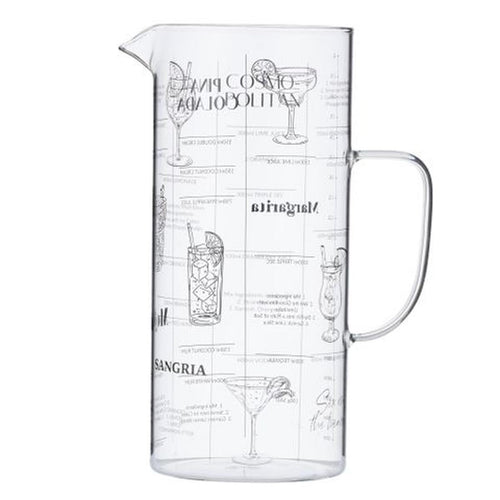 Assemble Make Me A Cocktail Glass Jug 11x25cm