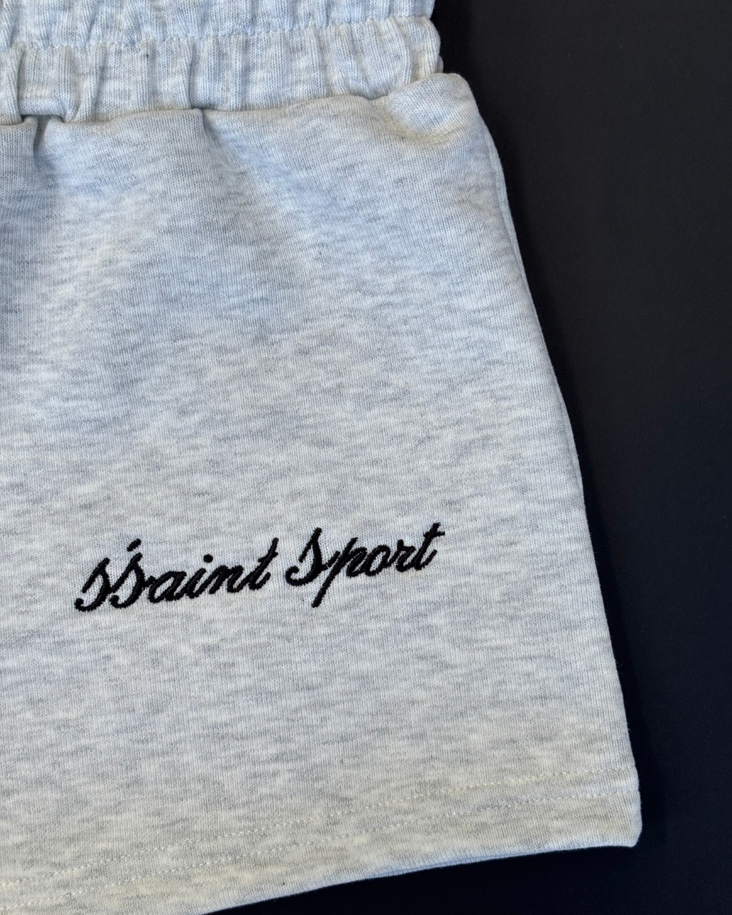 SŚAINT Sport Track Shorts Grey