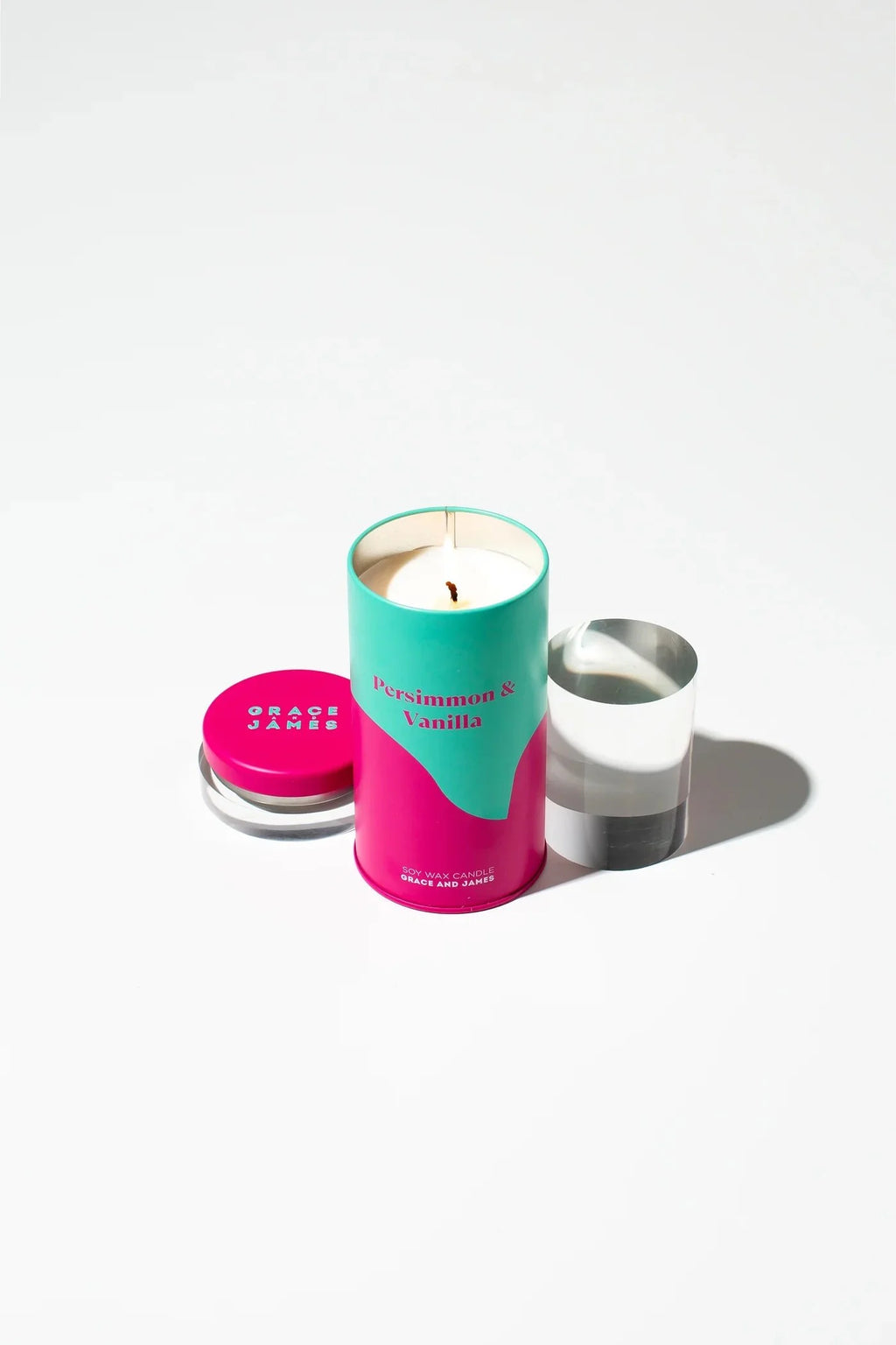 Grace and James 70 Hour Candle Tin