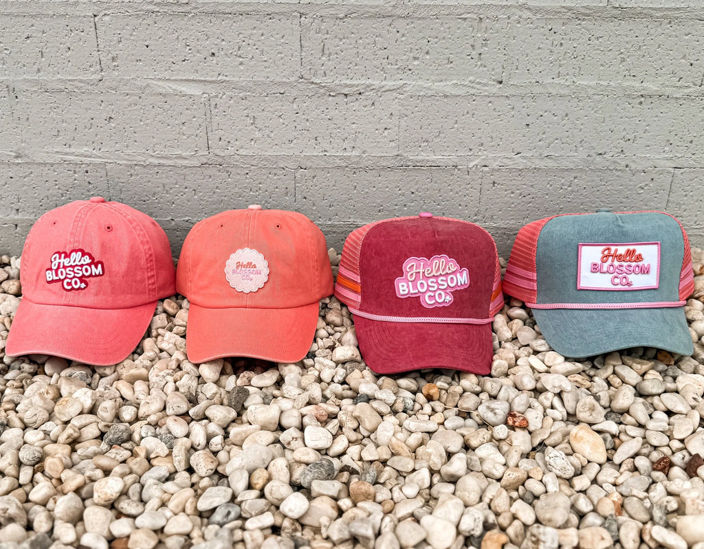 NEW Hello Blossom Co. Caps