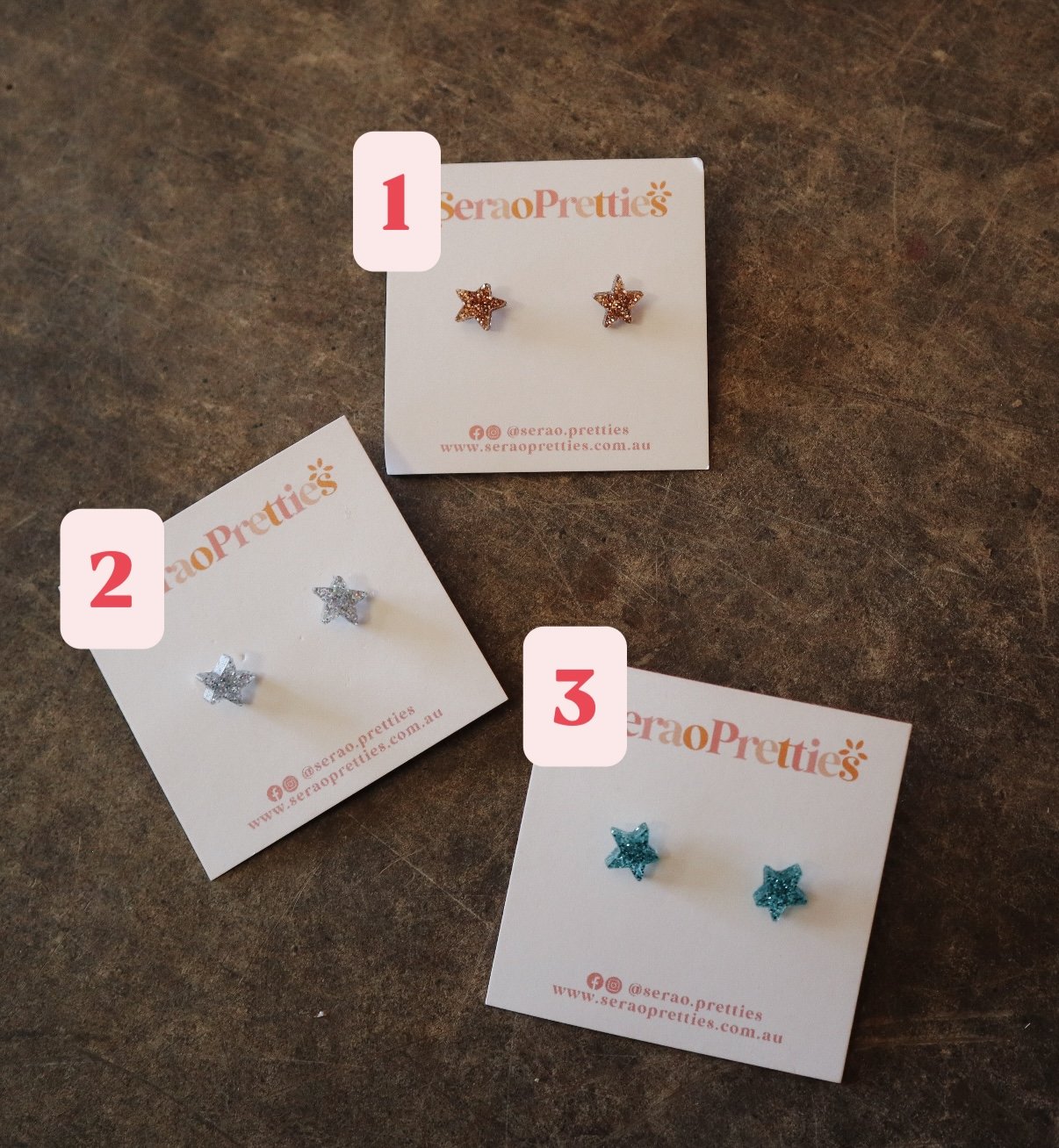 Serao Pretties – Studs