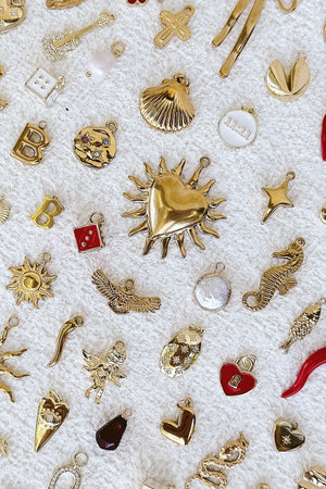By Barny Lock & Latch Collection - Gold & Silver Charms