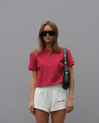 SŚAINT Sport Track Shorts - Butter