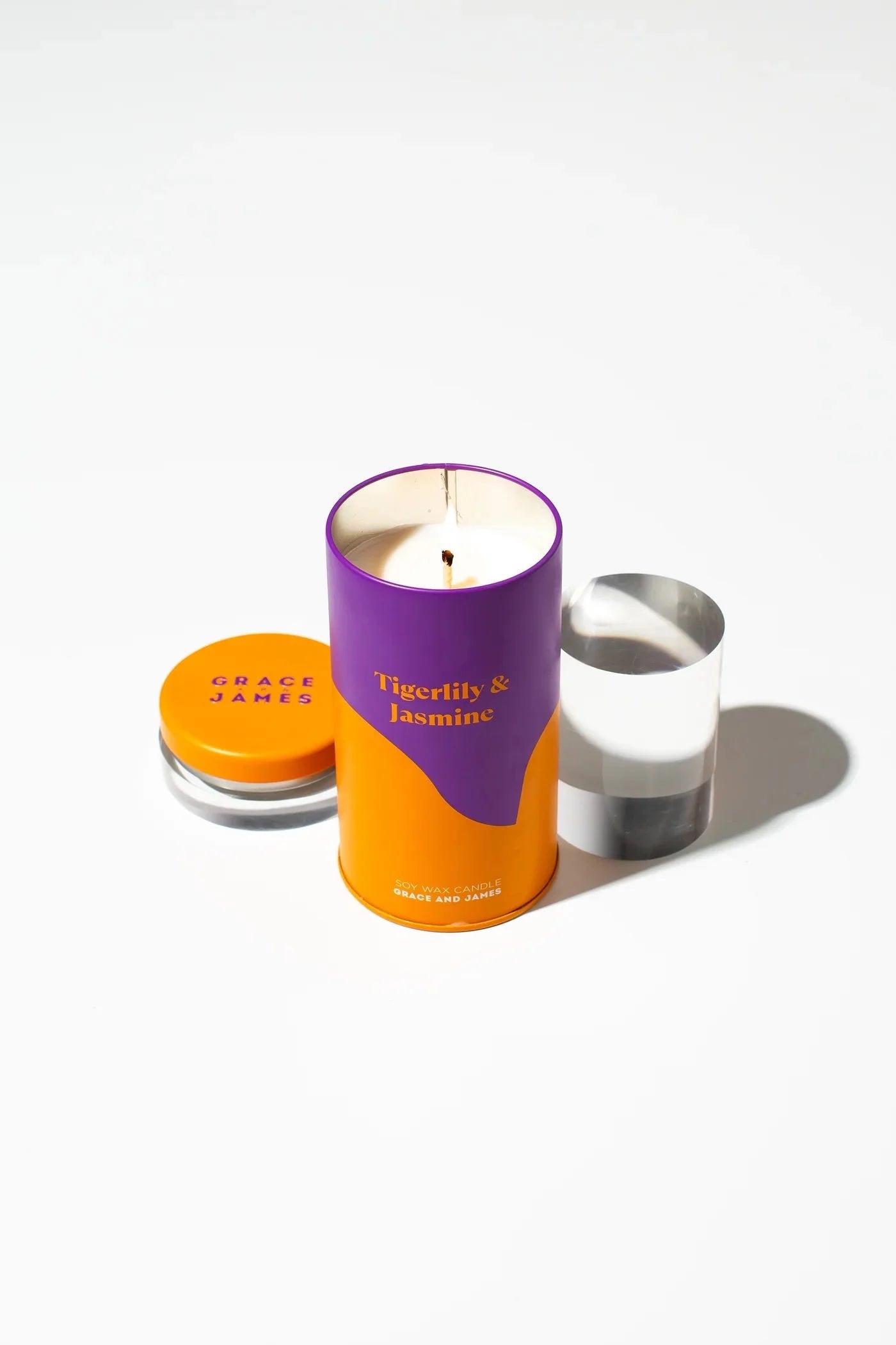 Grace and James 70 Hour Candle Tin