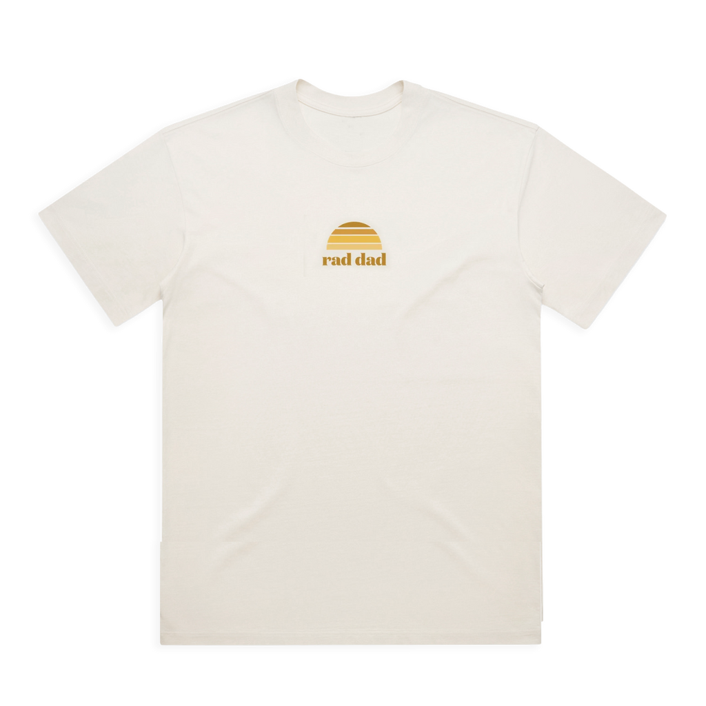 Rad Dad Organic Cotton Classic Tee - Natural