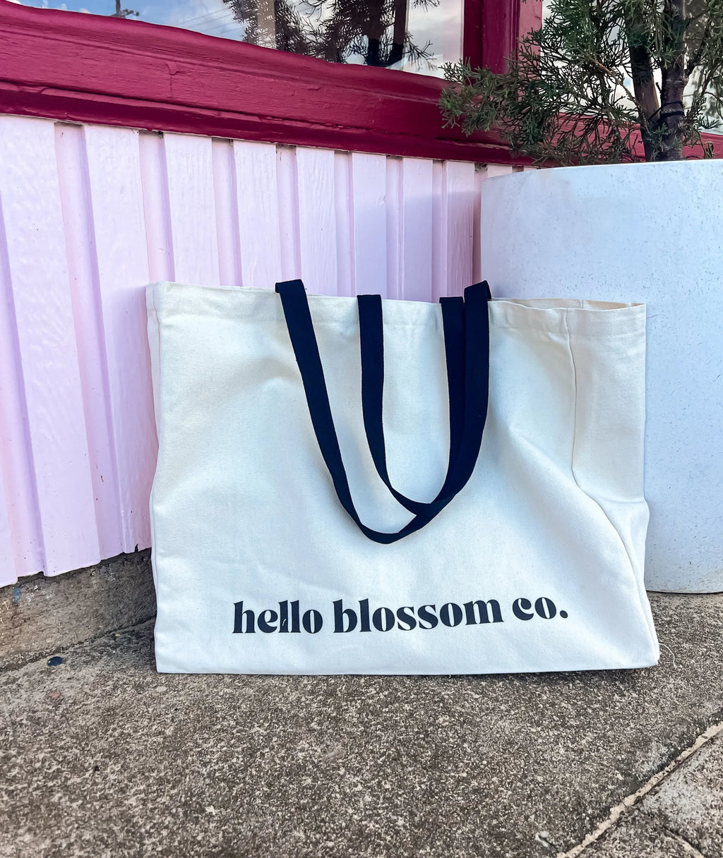 Hello Blossom co. Tote