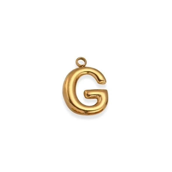 By Barny Lock & Latch Collection - Gold & Silver Letter Charms