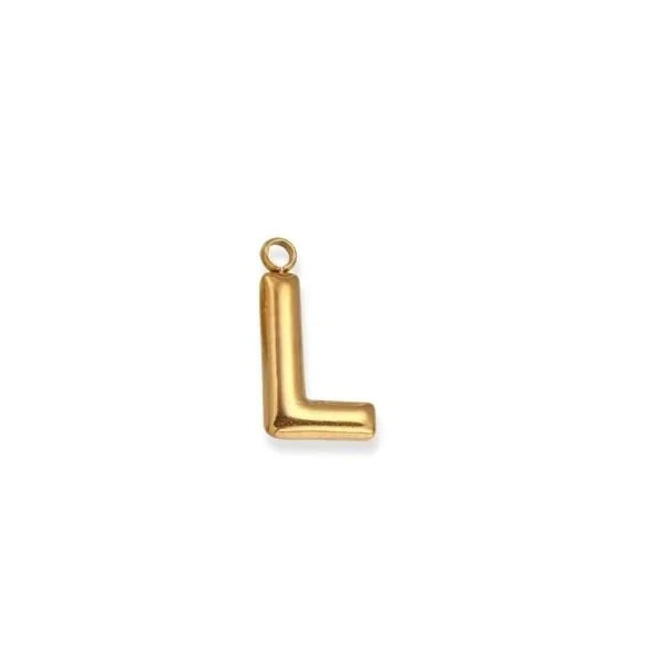 By Barny Lock & Latch Collection - Gold & Silver Letter Charms
