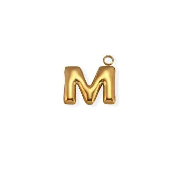 By Barny Lock & Latch Collection - Gold & Silver Letter Charms