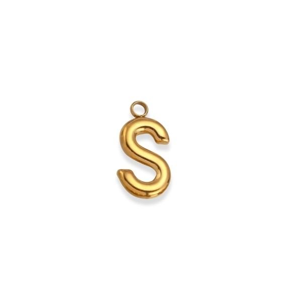 By Barny Lock & Latch Collection - Gold & Silver Letter Charms