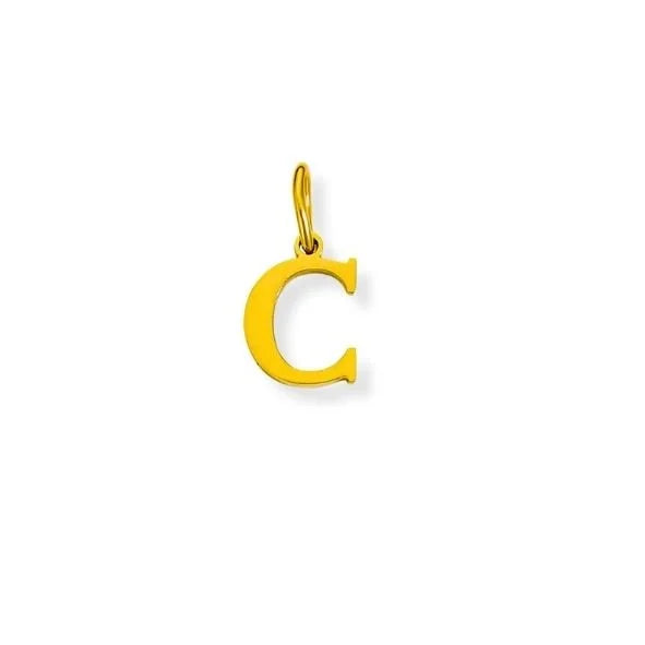 By Barny Lock & Latch Collection - Gold & Silver Letter Charms
