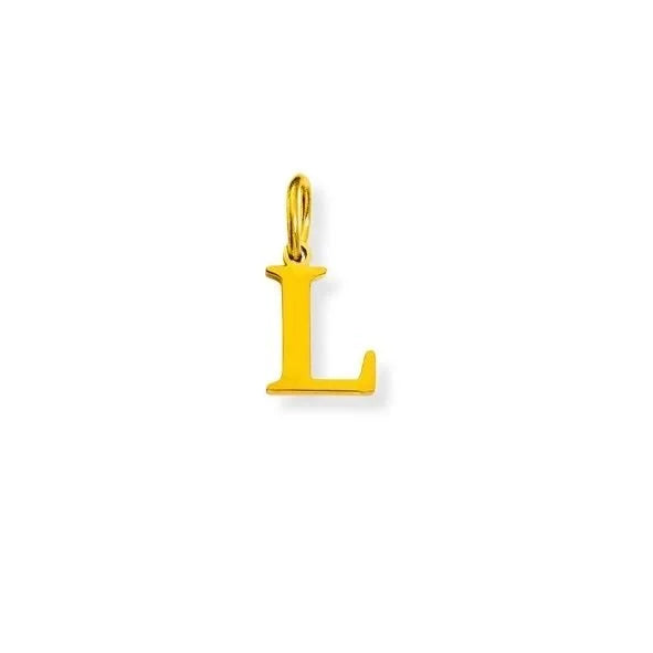 By Barny Lock & Latch Collection - Gold & Silver Letter Charms