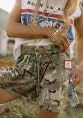 Camo Jersey Track Short