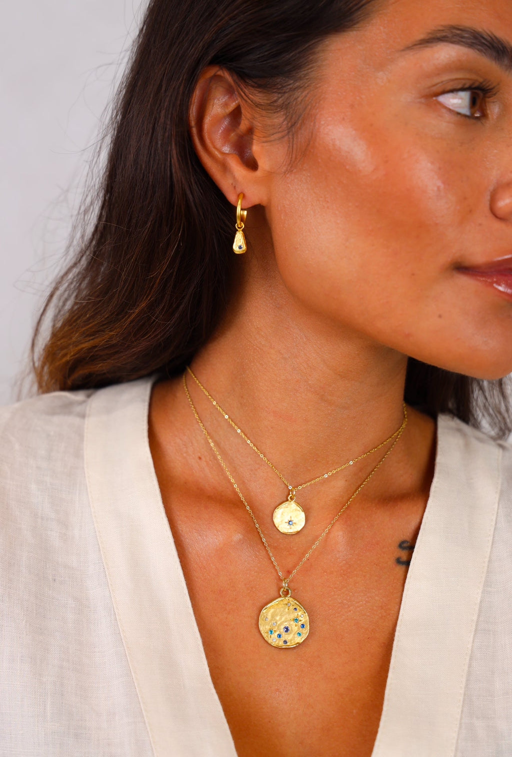 Ocea Huggie Earrings