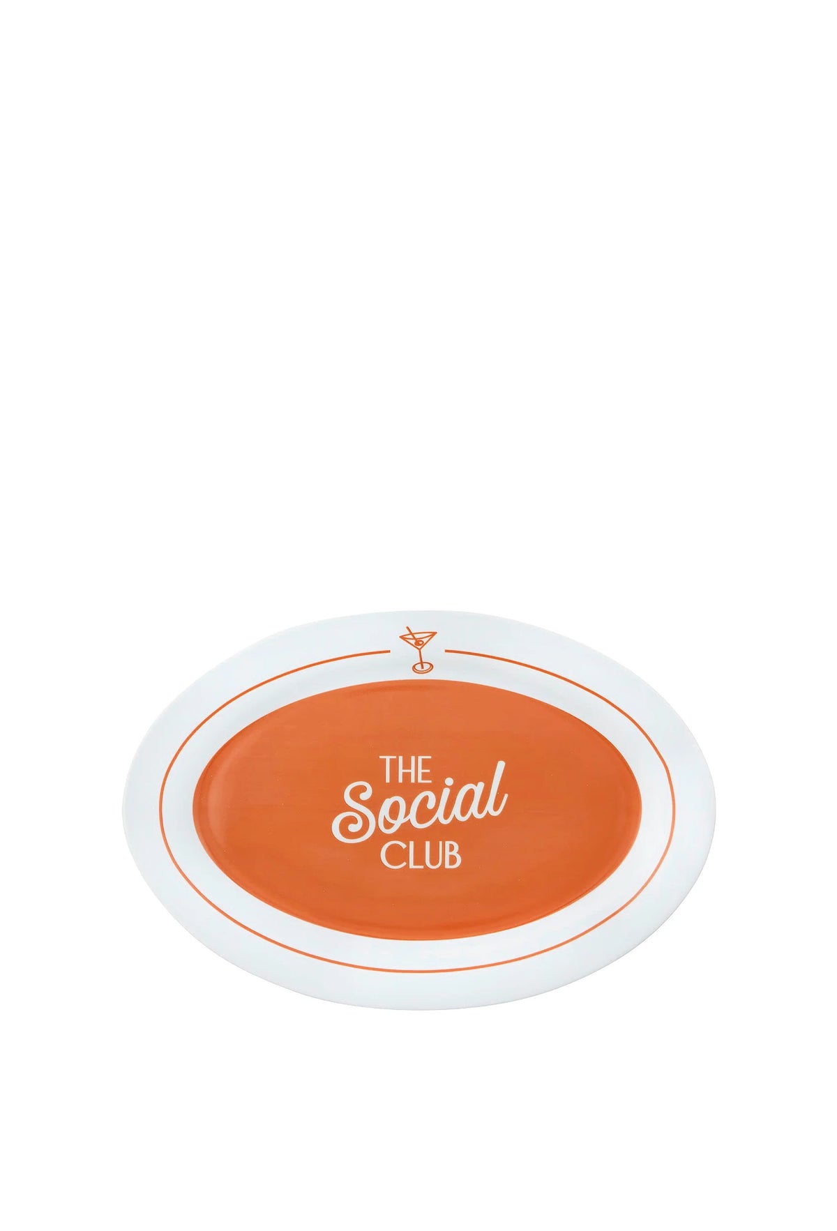 Social Club Oval Platter