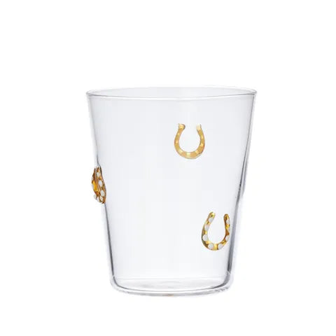Horseshoe Glass Tumbler