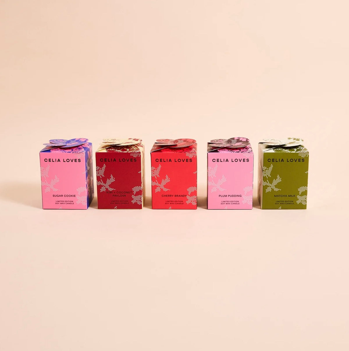 Celia Loves Christmas Range - Candle mini