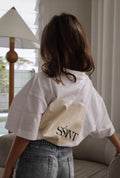 SŚAINT Kids Heart Tee - Cream Heart
