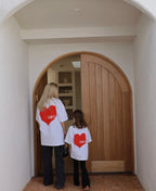 SŚAINT Kids Red Heart Tee