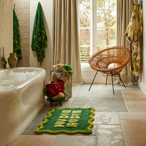 Amalie Nudie Bath Mat - Kelp