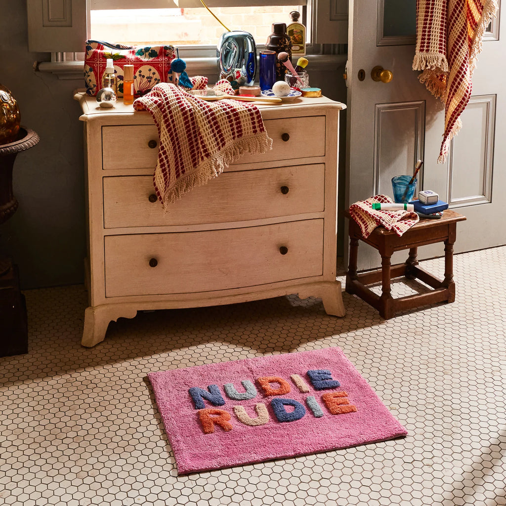 Nudie Rudie Bath Mat Mini - Dahlia