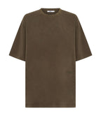 SŚAINT Boxy Tonal Panel Tee - Vintage Brown