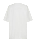 SŚAINT Boxy Tonal Panel Tee - Crisp White