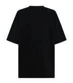 SŚAINT Boxy Tonal Panel Tee - Black