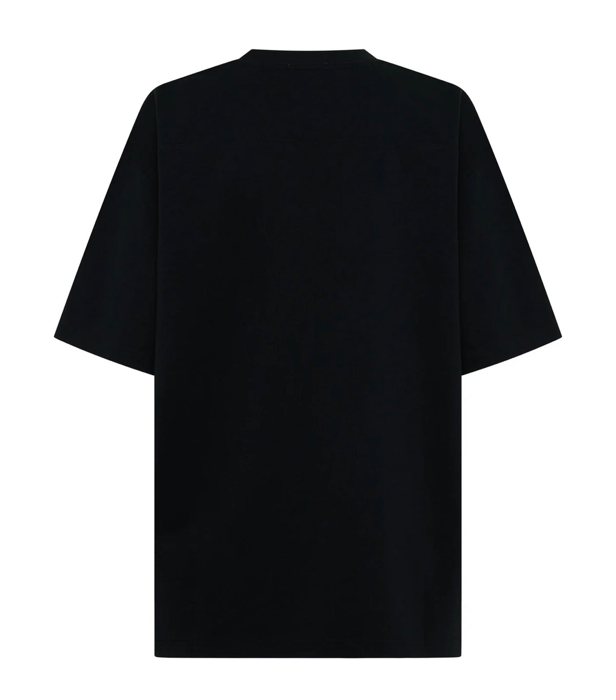 SŚAINT Boxy Tonal Panel Tee - Black
