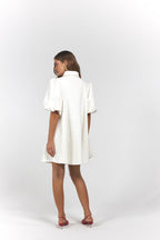 La Bohème Girls Peyton Mini Dress Denim Cloud