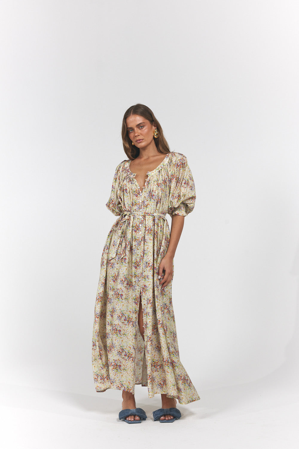 La Bohème Girls Camila Maxi Dress Confetti Bloom