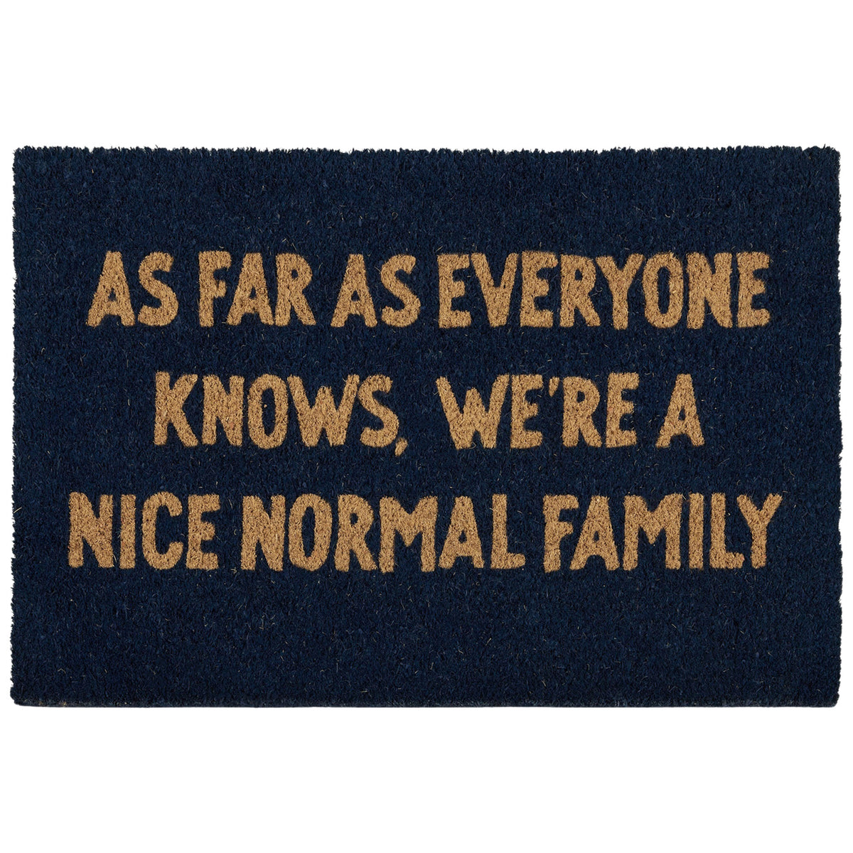 Normal Family PVC Back Coir Mat 40x60cm