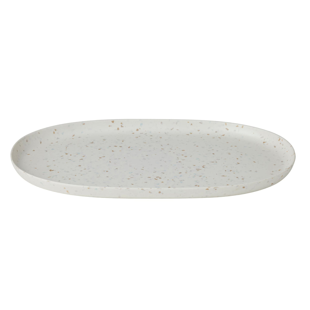Tidal Terrazzo Melamine Platter 25 x 40cm