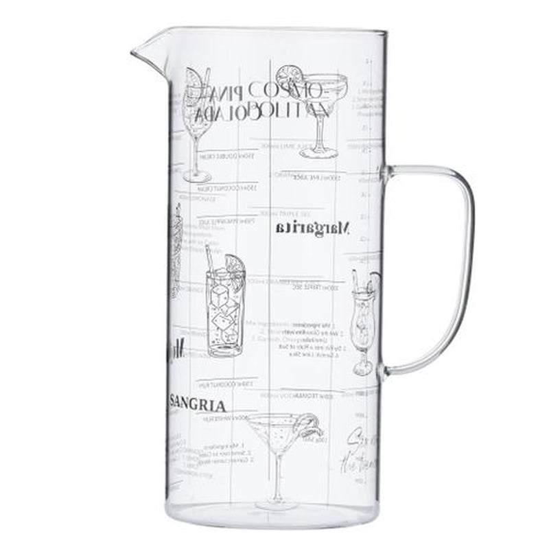 Assemble Make Me A Cocktail Glass Jug 11x25cm